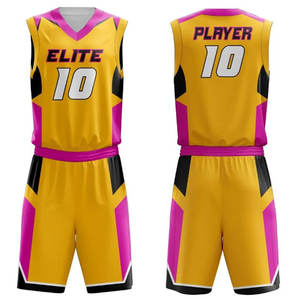 Uniformes de Baloncesto Reversibles de Diseño Personalizado y Calidad Premium, con Apliques Impresos, de Secado Rápido, Talla XL, Pantalones Cortos de Poliéster para Hombre - Product Image 1