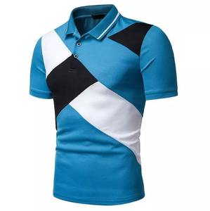 Elegante unisex para camisa 220 GSM Premium algodón piqué secado rápido manga corta OEM personalizado logotipo frontal posición fábrica al por mayor - Product Image 1