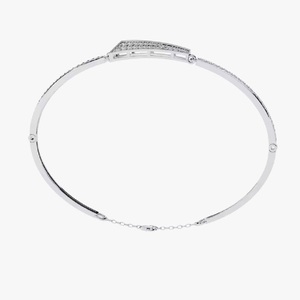 Bracelet en diamant de laboratoire en or platine personnalisé, bijoux fins en moissanite pour femmes, bracelets à breloques de mode fabriqués - Product Image 3