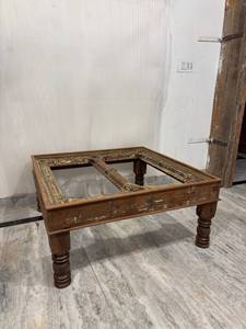 Mesa de Centro Moderna de Madera Maciza de Lujo con Altura Ajustable y Diseño Personalizable para Sala de Estar, Dormitorio, Comedor, Villa, Decoración del Hogar - Product Image 2