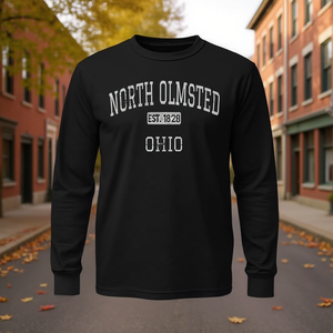 Camiseta vintage de manga larga de North Olmsted Ohio - Product Image 3