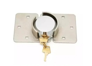 Round Hidden Steel Shackle Padlock with Key Unlock Way <b>Garage</b> <b>Door</b> Cam <b>Lock</b> Combination Name Product - Product Image 6