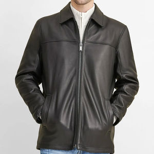 Chaqueta de Cuero Estilo Urbano para Hombre, Chaquetas de Cuero al por Mayor para Hombre con la Mejor Calidad a Bajo Precio, Servicios OEM, Chaqueta de Cuero para Hombre - Product Image 4