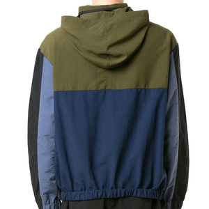 Chaqueta cortavientos transpirable con capucha para hombre Terzo Sports de talla grande impermeable y resistente al viento con diferentes diseños - Product Image 5