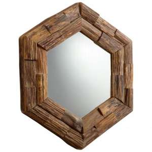 Home Decorative Antique Wooden <b>Mirror</b> Frame with a Handcrafted, Timeless Design for <b>Vintage</b>-themed Dining Room Decor - Product Image 6