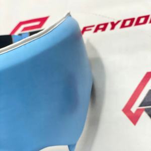 Protège-glandes Fly Blue Protector en cuir de vachette véritable, équipement d'entraînement personnalisé pour hommes, pour la boxe et le kickboxing, vente en gros OEM - Product Image 3