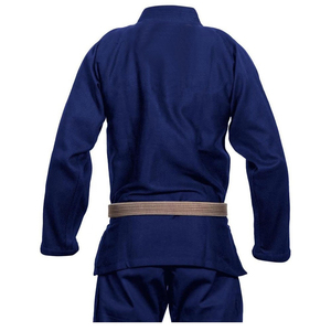 Kimono de Jiu-Jitsu et Judo sur mesure, flexible, 100 % coton, faible MOQ, pour adulte, couleur unie, fabrication directe d'usine au Pakistan, tissu 340g, service OEM - Product Image 4