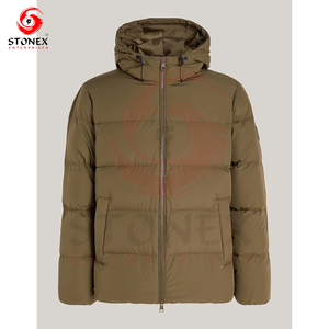 Manufacturer <b>Bubble</b> Men Thick Down Lightweight <b>Coats</b> Custom Printing Logo Winter Luxury Plus Size Plain Puffer Jacket - Product Image 1