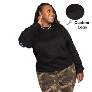 ZPB Soror bordado mujer Sudadera de cuello redondo GRIEGO | ZPB Sorority Chenille bordado señoras sudadera hecha a medida - Product Image 1