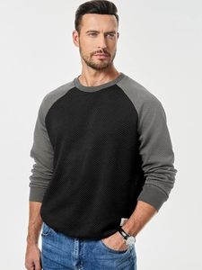 Sweat-shirts à col rond pour hommes, personnalisés en gros, à manches longues, décontractés, pour l'hiver, impression numérique, 100% polyester polaire - Product Image 2