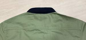 Chemise de travail d'été à manches longues en popeline de sergé 100% coton pour hommes vêtements de tous les jours décontractés les plus vendus - Product Image 5