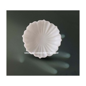 Rango de precio bajo hecho a mano Super mármol Calidad Trabajo flor forma Uruli para Decoración - Product Image 1