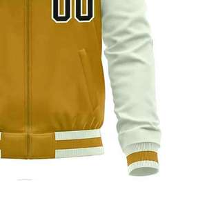Chaquetas Bomber de Béisbol Varsity Personalizadas de Moda, Chaqueta Deportiva Informal para Exteriores para Hombre - Product Image 5