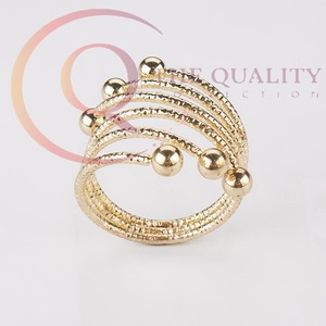 Decorative Metal Napkin Rings for <b>Table</b> Setting Elegant Design for Dining Room and Special <b>Occasions</b> - Product Image 3