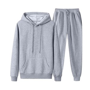 Trajes de chándal de rayas laterales de último diseño-chándal deportivo de algodón y poliéster para hombre - Product Image 3