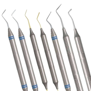 Juego de 7 Instrumentos Dentales de Acero Inoxidable para Restauración, Diseño Ergonómico de Clase I, Rendimiento Confiable - Product Image 1