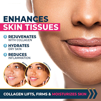 Vitamines pour cheveux, peau et ongles avec supplément de collagène et d'étain, 60 ml, gouttes liquides de collagène et kératine