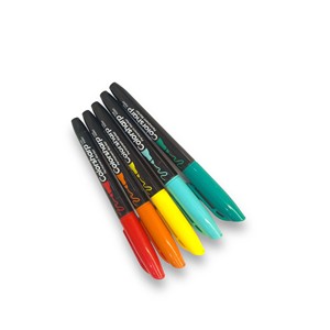 Non toxique Double tête Permanent Logo Personnalisé Peinture Marqueur Permanent Stylo Marqueur de Peinture Colorée pour Étudiant Dessin populairepopulaire - Product Image 5