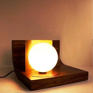 Portalámparas de madera PRODUCTO VENTA CALIENTE Lámpara de mesa de madera ARTESANÍA - Product Image 5