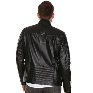 Veste en cuir coupe-vent à capuche pour homme, vente chaude, avec logo sur le devant, couleurs et tailles personnalisables, design de mode d'hiver 2026 - Product Image 5