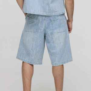 Pantalones Cortos de Mezclilla para Hombre, Precio al por Mayor, OEM, Ropa de Verano, 100% Algodón, Lavado a la Piedra - Product Image 3