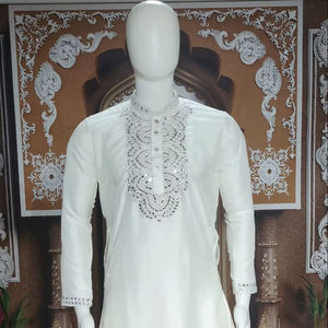 Ready-Made Viscos Roman Silk with Inner jacquard with Digital Print <b>Kurti</b> Set Collection <b>for</b> <b>Women</b> - Product Image 1