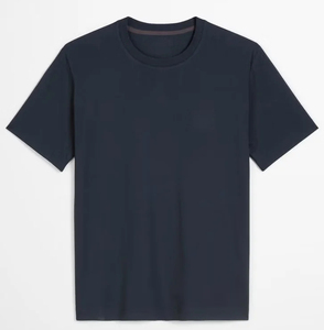 Camiseta de Cáñamo Casual para Hombre de Alta Calidad con Logotipo Personalizado, Ropa de Algodón Orgánico - Product Image 1