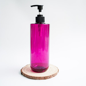 NBT 500ml Bouteille en plastique PET Conception horizontale d'épaule pour emballage cosmétique Made Vietnam pour shampooing gel douche Nouveau design - Product Image 1