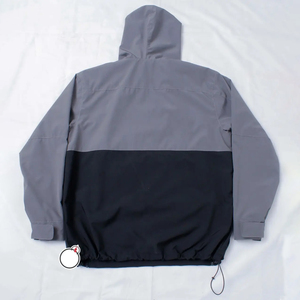 Veste bomber de sécurité imperméable à col montant en toile de haute qualité pour homme, veste chaude d'extérieur, veste de pluie - Product Image 6