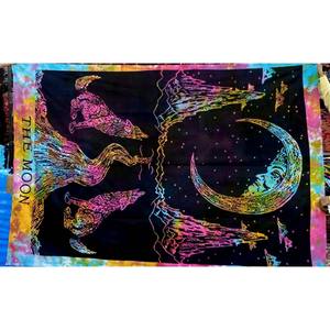 Suministro al por Mayor de Tapices de Pared con Diseño Tie Dye Multiluna o Decoración para Colgar en la Pared de la Sala de Estar para Exportación Mundial - Product Image 1