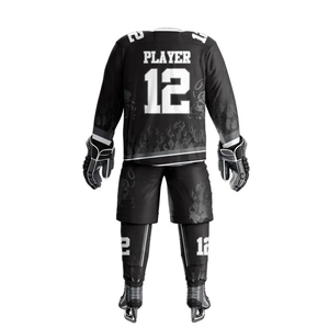 Uniforme de hockey sur glace le plus populaire Concevez votre propre logo Uniforme de hockey sur glace Vêtements de sport confortables les plus vendus Uniforme de hockey sur glace - Product Image 3