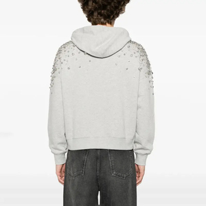 Comfortable Men Winter Solid Pullover <b>Hoodies</b> 100% Cotton Modern Sweatshirt Newest Stylish Fashion Wear Men <b>Hoodies</b> - Product Image 3