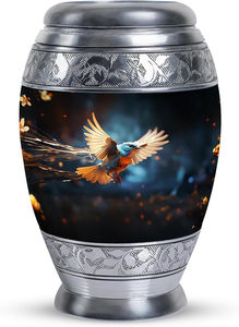 โกศใส่ศพอะลูมิเนียมงานหัตถกรรมอินเดียสำหรับผู้ใหญ่ - Product Image 2