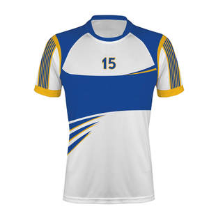 Venta caliente GAA Gaelic Football Training Jersey Player Hurling Uniforme con estampado sublimado Camisa de tela tejida larga - Product Image 3
