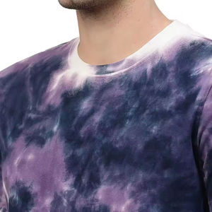 Cotton Polyester Beach Clothes <b>Men</b> Shirt <b>Set</b> <b>Men</b> Board Shorts <b>Set</b> New Fashion Clothing Printing <b>Tie</b> Dye Joggers Shorts <b>Set</b> <b>Men</b> - Product Image 2