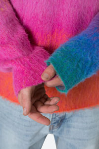 Vêtements décontractés Pull en mohair pour hommes à la mode Qualité supérieure Qualité supérieure Design tendance Chandails confortables en mohair pour hommes - Product Image 5