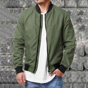 Vestes OEM personnalisées de haute qualité pour hommes Vêtements d'hiver décontractés pour hommes Bomber Vestes pour hommes Manteaux Outwear Polyester High Street - Product Image 5