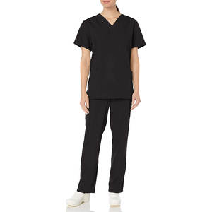 Conjuntos de Uniformes Médicos de Algodón Unisex 2025, Uniformes de Enfermería, Venta al Por Mayor de Fábrica, Uniformes de Verano para Hospital - Product Image 2