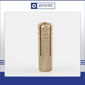 Sujetadores de anclaje moleteados de latón de calidad estándar ampliamente utilizados, sujetadores resistentes de fabricante indio - Product Image 3