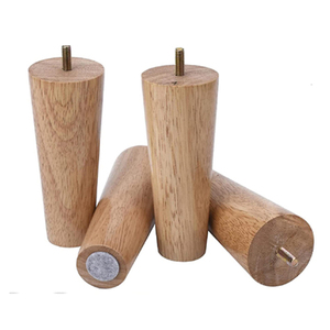 Chân bàn ghế gỗ tự nhiên thay thế cho ghế sofa, tủ, bàn trang điểm - dùng cho phòng ngủ, phòng khách, nhà bếp, căn hộ, bệnh viện - Product Image 3