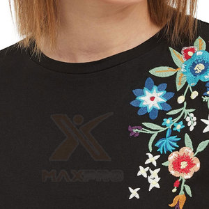 Camisetas Cómodas de Venta Directa de Fábrica, Camisetas para Mujer Más Vendidas, Camisetas para Mujer Hechas en Pakistán - Product Image 6