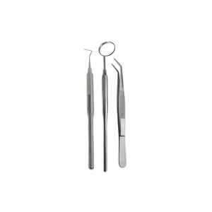 Instrumentos quirúrgicos profesionales Caronia Kit de examen dental resistente a la oxidación duradero Certificado CE Clase I 1 año de garantía - Product Image 4