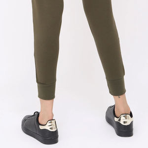 Moda mejor precio algodón hecho mujeres Casual Joggers/diseño de su propio liso mujeres Casual pantalón para la venta - Product Image 5