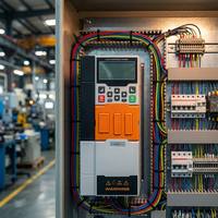 Convertisseur de fréquence à clavier LCD, contrôle FVC, 380 V, 3 phases, 0,75 kW à 30 kW, VFD pour machine-outil CNC