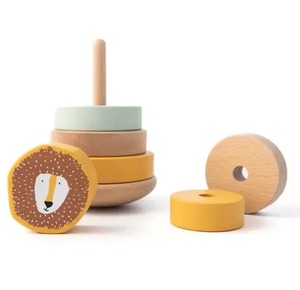 Wholesale Wooden <b>Toys</b> <b>for</b> Learning Centers Educational 3D Wobbling Tower Stacking Puzzle <b>for</b> <b>Toddlers</b> Factory Price OEM/ODM - Product Image 4