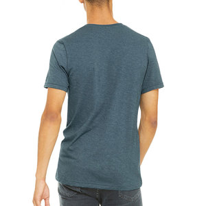 T-shirt unisexe en coton biologique de chanvre Royal Apparel Made in Bella + Canvas Perfect Tri-Blend T-shirt à la mode _ 2XL _ Solid Triblend - Product Image 2