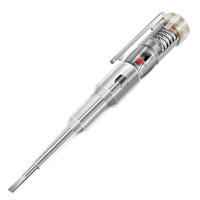 Testeur électrique numérique B12 B14 24-250V, sonde tournevis électrique avec voyant lumineux, stylo de test, capteur de tension