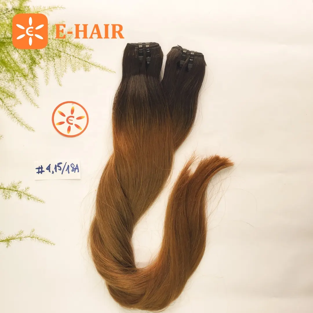 E-HAIR VIETNAM | The Weft Hair hairstyle is simple but still has high prominence with the registration number #4.15/18A