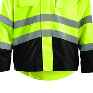 Vente en gros Veste de sécurité imperméable de haute qualité bon marché Logos personnalisés Couleurs et matériaux Vestes de sécurité pour hommes - Product Image 5