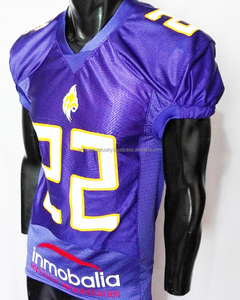 Uniforme de football américain personnalisé en gros qualité unique haut à séchage rapide avec une nouvelle caractéristique respirante - Product Image 3